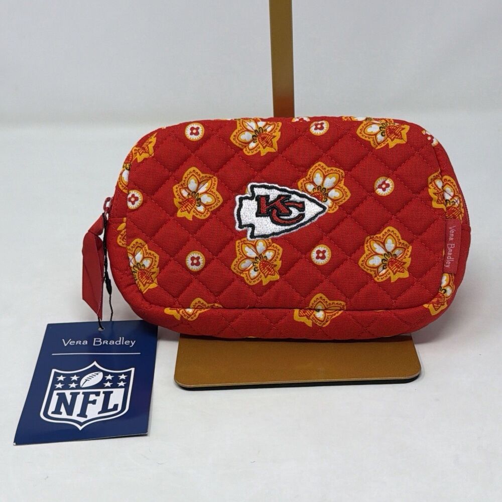 VERA BRADLEY NFL CHIEFS MINI BELT BAG:NWT KANSAS CITY CHIEFS